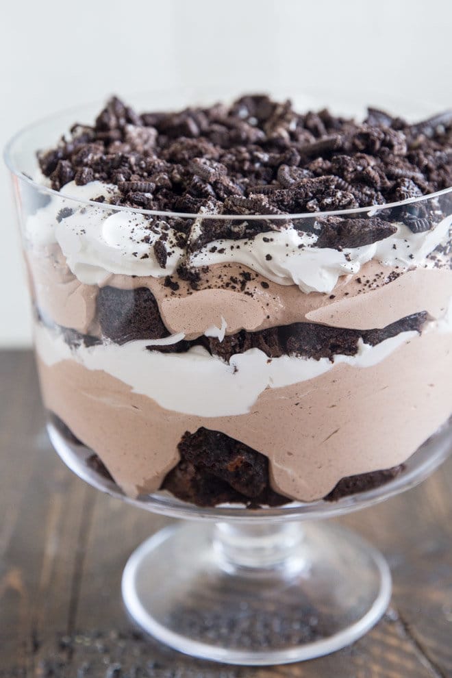 Oreo Brownie Trifle Recipe | Culinary Hill