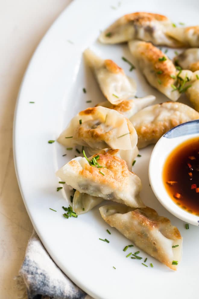 This basic potsticker recipe is easy to master once you gather all the ingredients, and leaves lots of room for improvisation. Making your own dumplings from scratch can be a fun and delicious way to celebrate the weekend, just be sure to make extra to freeze for last minute dinners.