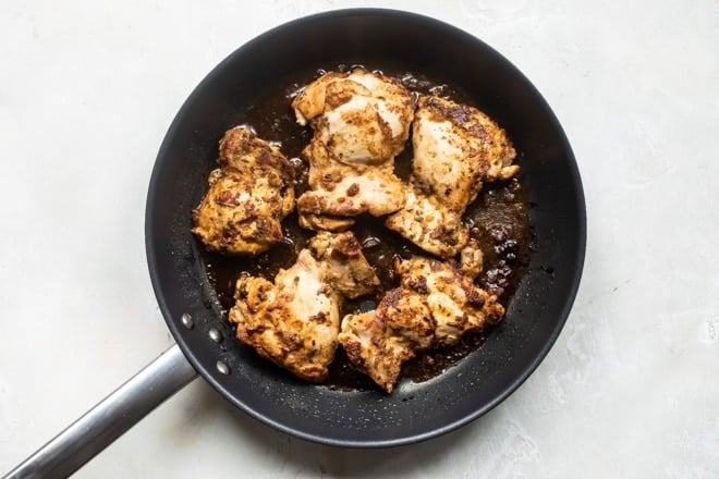 Skip the restaurant and make your own copycat Chipotle Chicken recipe at home. The marinade is quick, easy, healthy, and tastes even better than the real thing! Make white meat or dark meat and follow my instructions for either baking or grilling. 