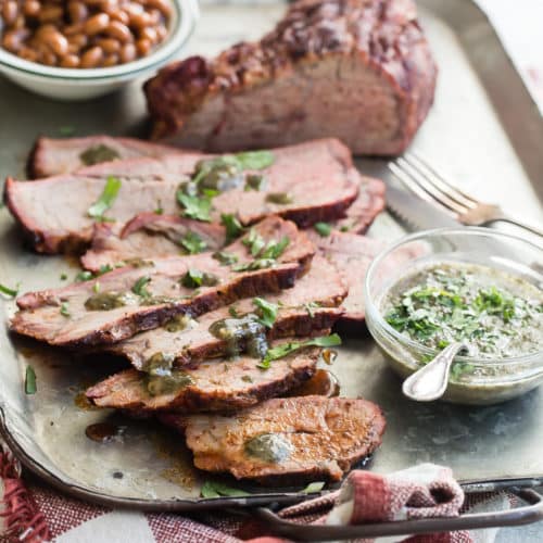 Smoked Tri Tip Recipe Culinary Hill,Recette Sauce Bordelaise