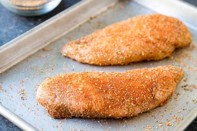The best BBQ chicken starts long before the grill is hot; this Grilled Chicken Rub is magical on everything it touches. Dried herbs, spices, and a touch of brown sugar is all you need to become a grilled chicken champion.