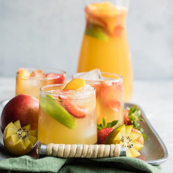 Passion Fruit And Pineapple Sangria Recipe Culinary Hill,Combination Coffee And Espresso Maker