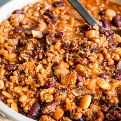 This Calico Bean Casserole: Turning Canned Beans into a Delicious Meal!