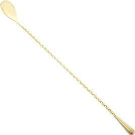 12-inch gold bar spoon