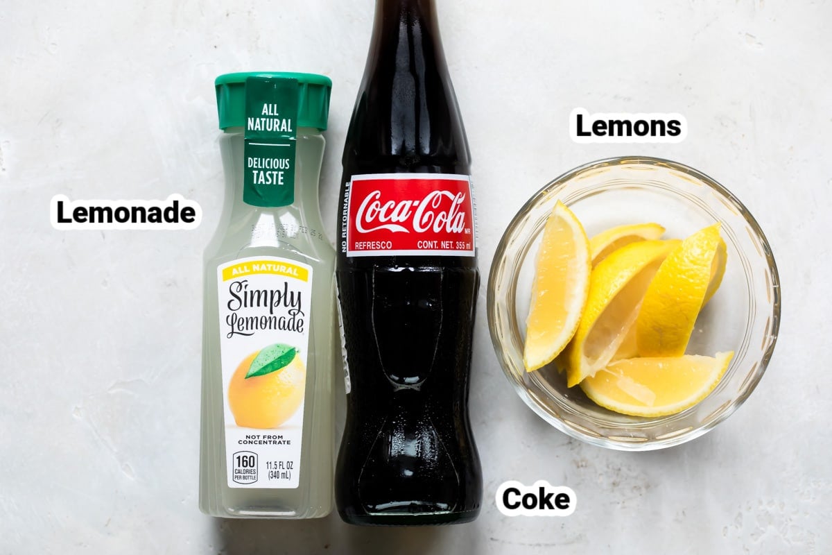 Labeled lemon spezi ingredients.