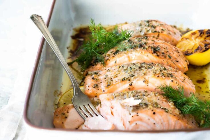 Baked Salmon Filets - Culinary Hill