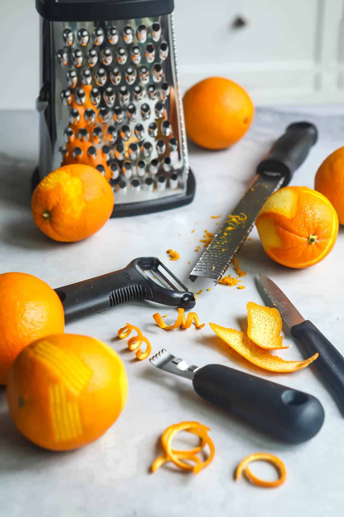 How to Zest an Orange - Culinary Hill