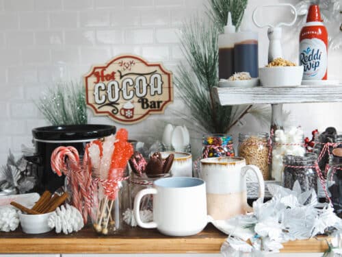 How to Make Your Own Hot Chocolate Bar - Pretty Collected