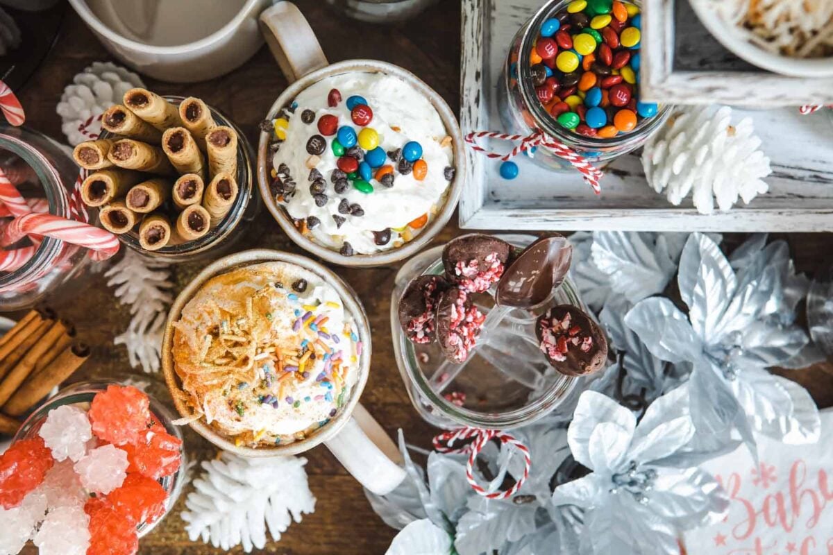 24 Hot Cocoa Bar Ideas to Spread the Holiday Cheer